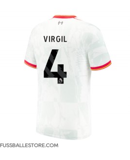 Günstige Liverpool Virgil van Dijk #4 3rd trikot 2024-25 Kurzarm